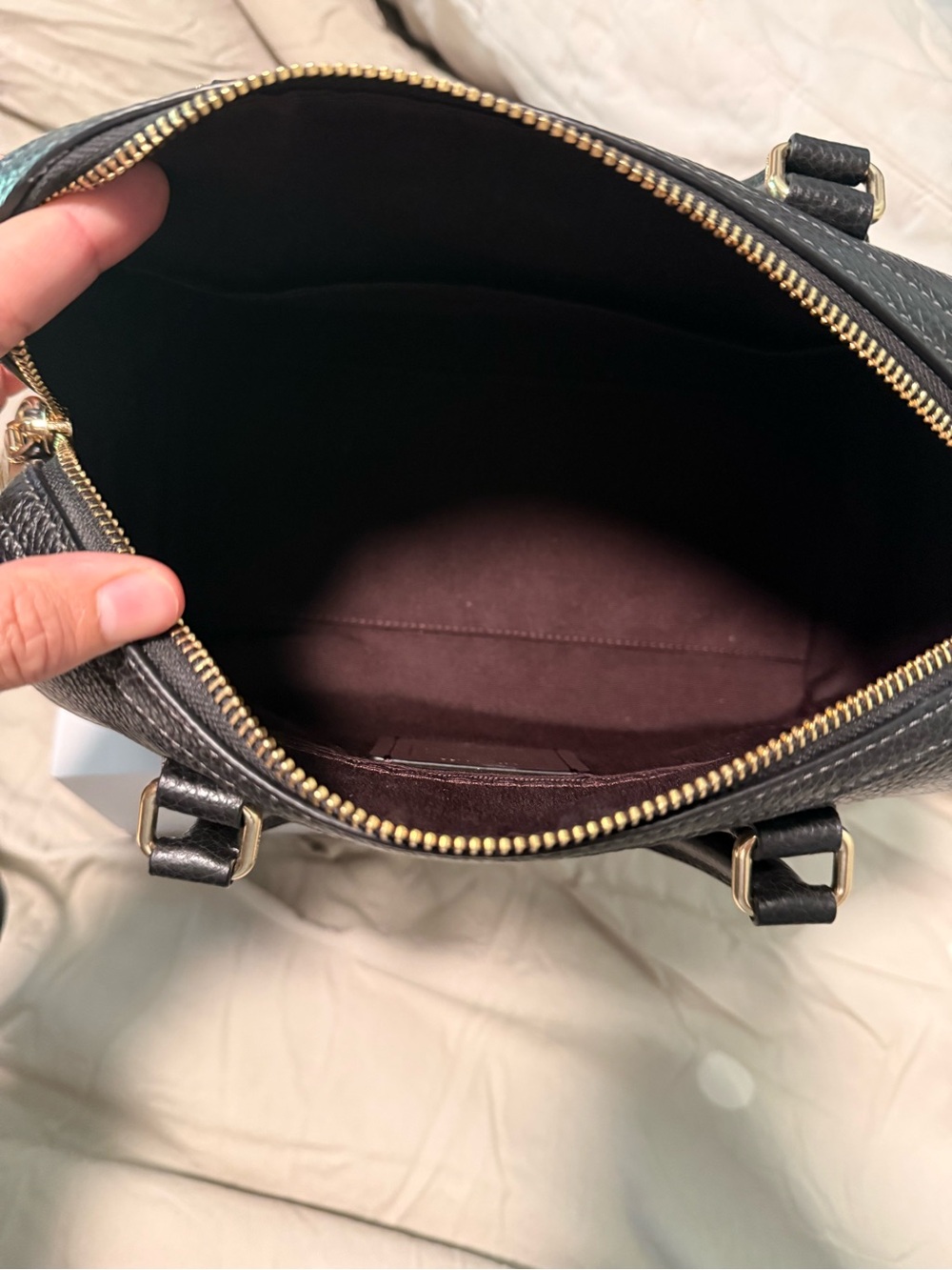 COACH Black Medium Rowan - Picture 4 of 4